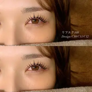 マツエク・マツパ EYELA甲府昭和 hiraiのマツエク・マツパデザイン