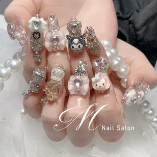 ネイル ⛄️ワンホンネイル 半額中🩵ナのネイルデザイン