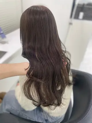 セミロング カラー 🌿透明感赤み消し Keishin🌿のヘアスタイル