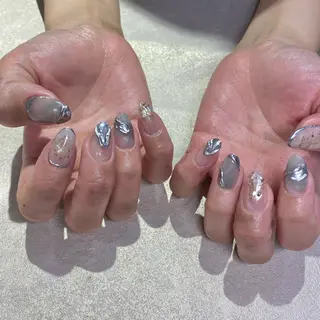 ネイル Amber21.所属・Nagahama Akariのネイルデザイン