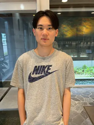 ショート メンズ 宮本丈也/金沢美容室 /理美容/パーマのヘアスタイル