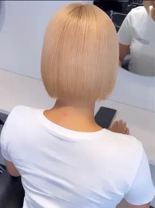 ショート カラー 🧡色落ちまで2度綺 麗なカラー🧡ヨシキのヘアスタイル