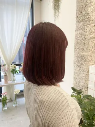 カラー 山下 悠月のヘアスタイル