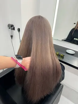 ロング カラー EGO所属・ブリーチカラー💖 rukaのヘアスタイル