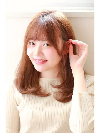 ミディアム Needs by ONECONCEPT所属・齋 采伽のヘアスタイル