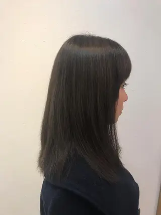 ミディアム Claire 【クレール】所属・富山駅徒歩8分/ 透明感カラーみきやのヘアスタイル