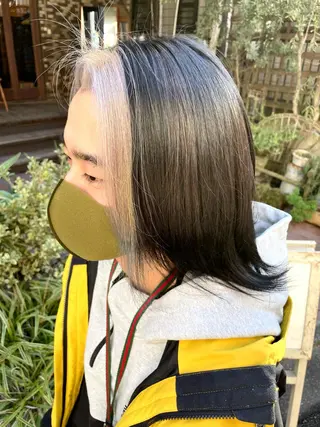 カラー メンズ enntaku 新宿所属・MASANA 🎱ディレクターのヘアスタイル