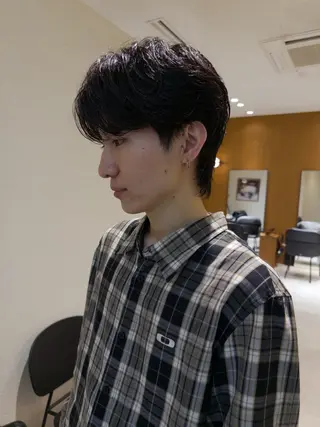 メンズ yiye   神宮前所属・manami /ショ ート/カットモデルのヘアスタイル