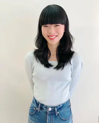 セミロング HAYS HAIR&MAKEのヘアスタイル