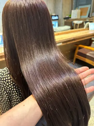 ロング カラー パーマ ヘアアレンジ 野口 秀人 🦋髪質改善🫧のヘアスタイル