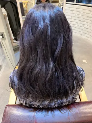 ロング カラー AUBE hair ales福岡平尾店所属・塚本 昂のヘアスタイル