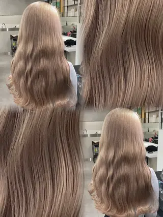 ロング カラー ベレーザ渋谷所属・圧倒的クオリティのブ リーチ/Tomokiのヘアスタイル