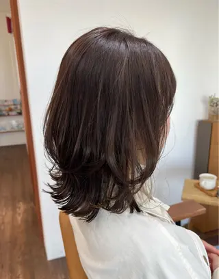 ミディアム Strawberry所属・原田 志保のヘアスタイル