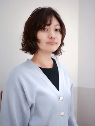 ショート カラー パーマ SALOWIN本山所属・名古屋/本山 IRENのヘアスタイル