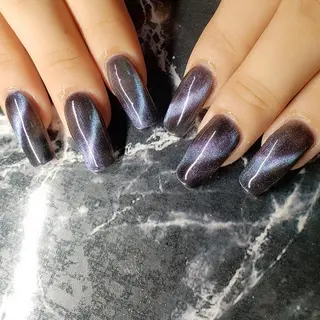 ミディアム ネイル クロキ 。のネイルデザイン