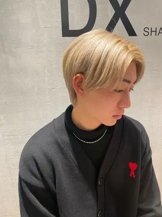 ショート カラー メンズ メンズNO.1口コミ 高評価🟡三澤拓海✅のヘアスタイル