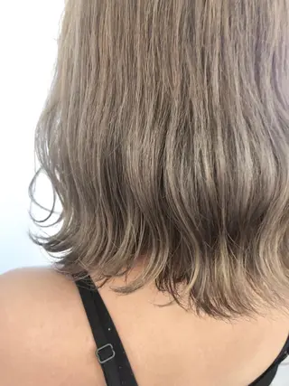 ミディアム カラー 韓国hair ·͜· watanabeのヘアスタイル