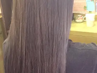 ロング カラー ツイスパ・波巻き 🩵片平和香奈のヘアスタイル