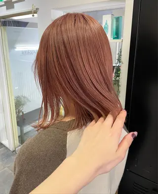 ミディアム uno rioのヘアスタイル