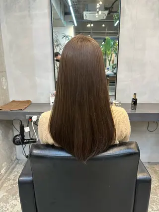 セミロング カラー 【Belle】 川口開世のヘアスタイル