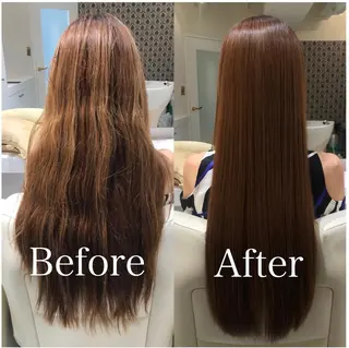 ロング 渋谷宮益坂 omoのヘアスタイル