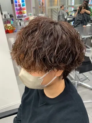 パーマ 🫧モテパーマ/ツヤ 縮毛/AI🫧のヘアスタイル