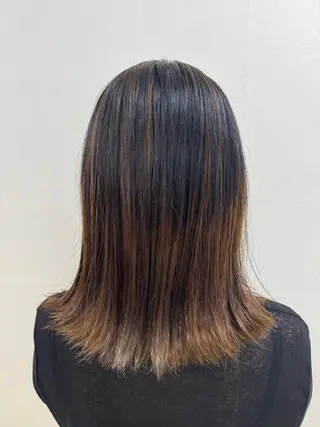 セミロング リトル・サイエンティスト所属・一宮/縮毛矯正/ 内野優紀のヘアスタイル