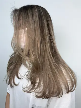 カラー LINOET NAGOYA所属・中川 来紀のヘアスタイル