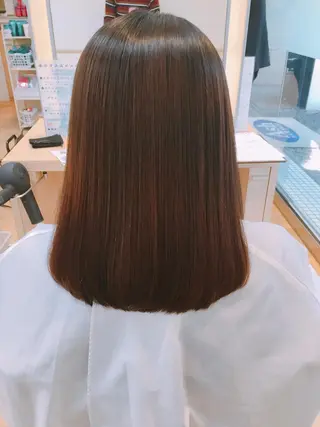 セミロング Ash 亀戸店 岸田奈々👧🏻のヘアスタイル