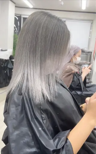 ミディアム カラー D.C 池袋所属・TAKATO ✨ハイトーン✨のヘアスタイル