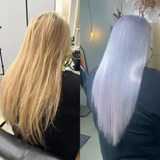 ロング ヘアアレンジ vince gio所属・小田 輝太郎/ブリーチのヘアスタイル