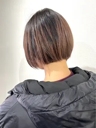 ショート レディースショート/ メンズ✂AMANOのヘアスタイル