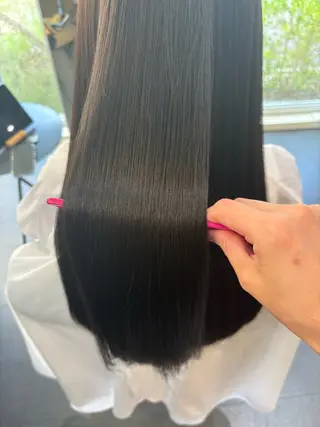 ロング AI KIのヘアスタイル