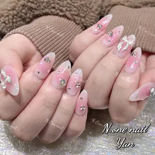 ネイル 長いだし/スカルプ/ パラシェルN.oneのネイルデザイン