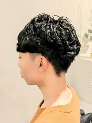 ショート パーマ メンズ 🌈完全個室🌈 ZAWA.のヘアスタイル