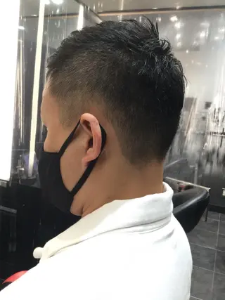 ショート メンズ Annon プライベートサロンのヘアスタイル