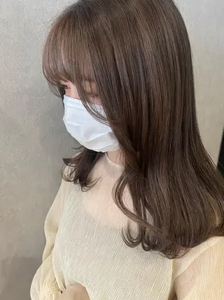 カラー 韓国×髪質改善カラー 💎hinaのヘアスタイル
