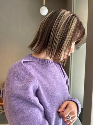 カラー hishida akiho  🩰のヘアスタイル