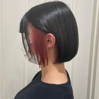 ミディアム カラー clan en所属・clan .のヘアスタイル