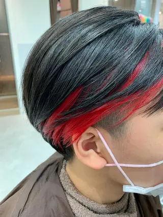 ショート カラー EARTH 福岡天神赤坂店のヘアスタイル