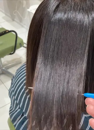 ミディアム 落合孝臣/新潟駅南 /髪質改善のヘアスタイル