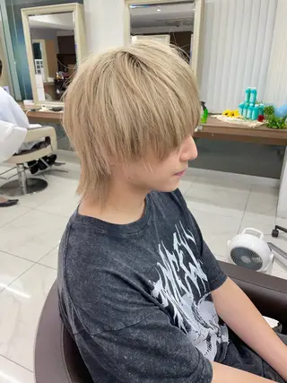 ミディアム カラー メンズ ♠️メンズ特化／ 社 由樹♠️のヘアスタイル