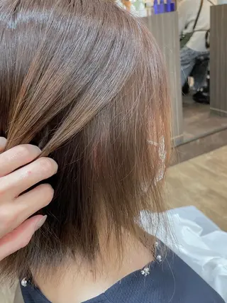 ショート カラー メンズパーマ🌀/ 中村郁未のヘアスタイル