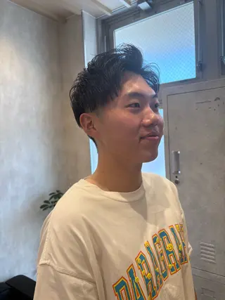 メンズ tokute 片岡心🐥のヘアスタイル