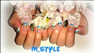 ネイル 下妻市ﾈｲﾙｻﾛﾝ M_styleのネイルデザイン