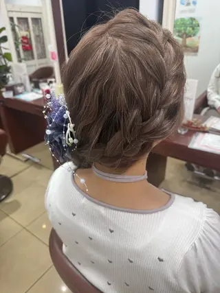 ロング ヘアアレンジ Active西新井店 【宗形 真帆】のヘアスタイル