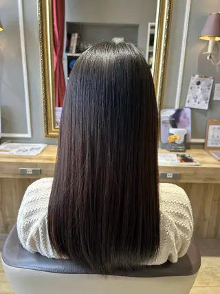 ロング 種部 有紗のヘアスタイル
