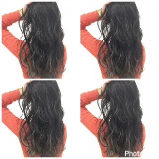 ロング カラー Rubik's江坂 ルービックえさかのヘアスタイル