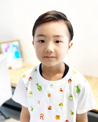 キッズ 柏サニーズ✂︎クセ毛 ◎ショート◎正樹のヘアスタイル