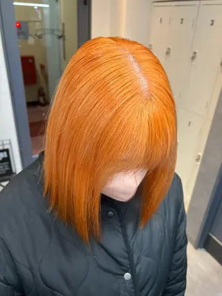 ショート カラー いろあそび所属・ショート/ウルフ カットモデル募集のヘアスタイル